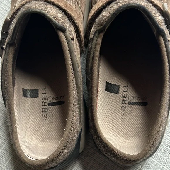 Merrell Encore Sidestep J66626 Brown Leather Slip On Mules Shoes - Picture 7 of 8